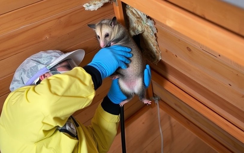 Roof & Ceiling Possum Removal in Somers